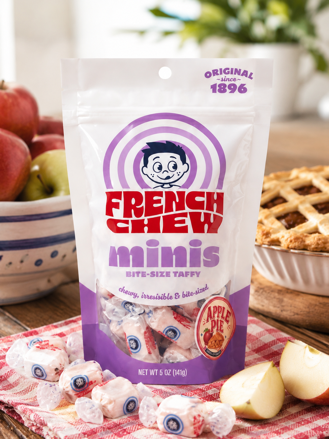 French Chew Apple Pie Mini's