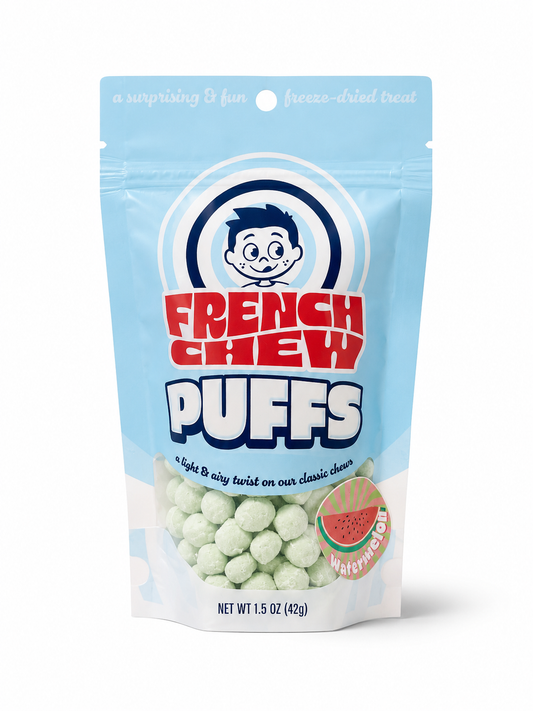 French Chew Watermelon Puffs