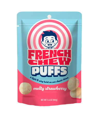 French Chew Strawberry Puffs