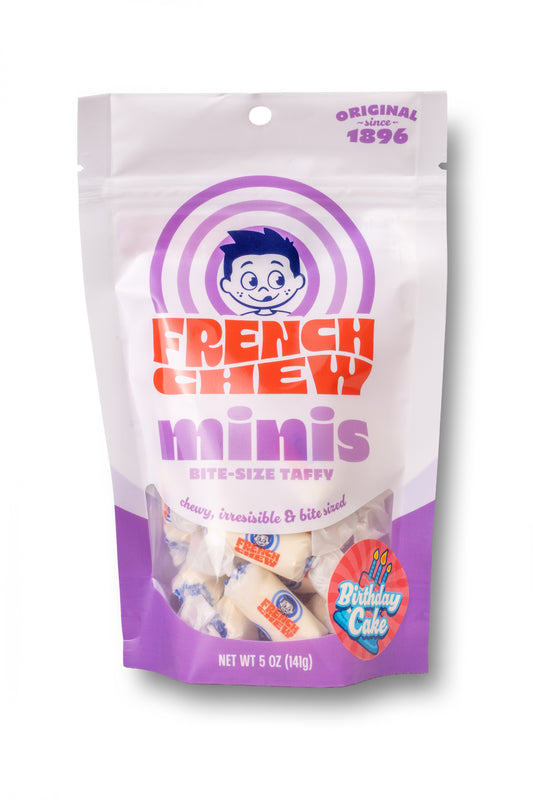 French Chew Birthday Cake Minis