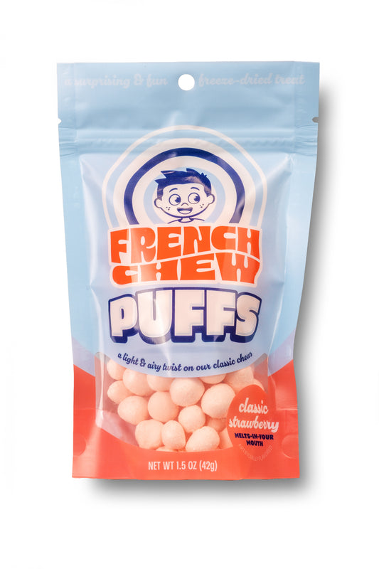 French Chew Strawberry Puffs