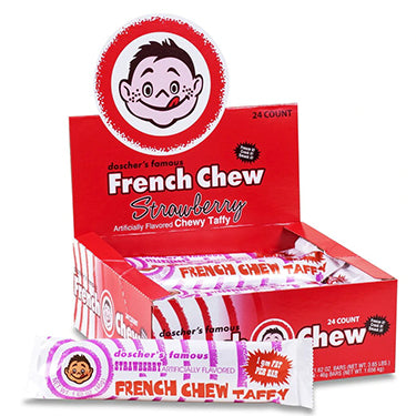 French Chew - Strawberry Chewy Taffy