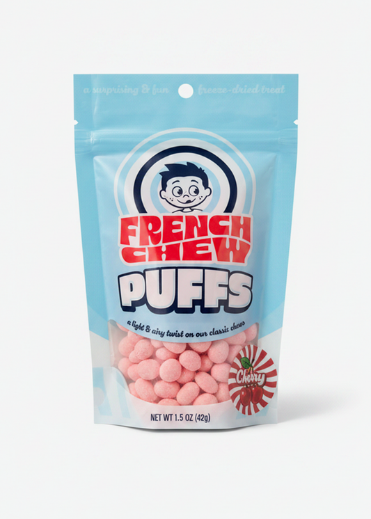 French Chew Cherry Puffs