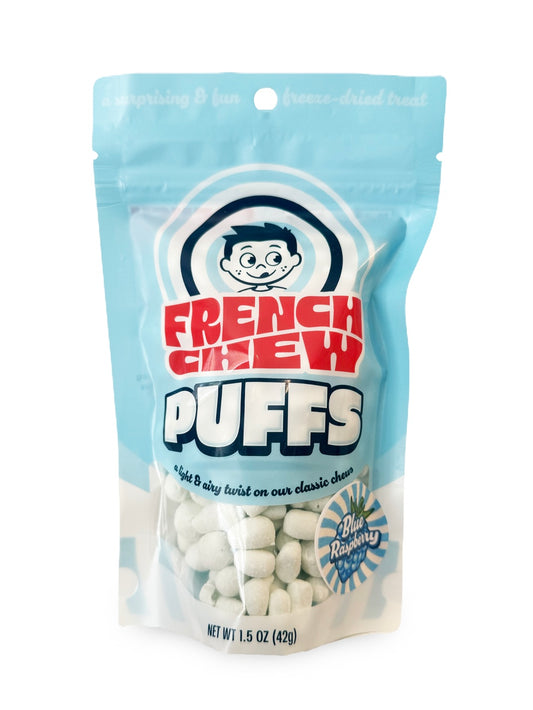 French Chew Blue Raspberry Puffs
